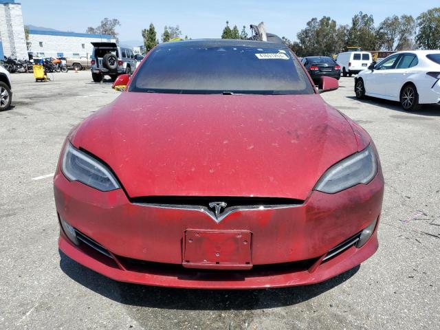 5YJSA1E23GF161976 - 2016 TESLA MODEL S Կարմիր լուսանկար 5