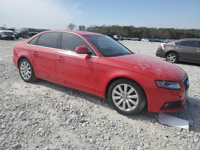 WAUCF78K89N041399 - 2009 AUDI A4 PREMIUM RED photo 4