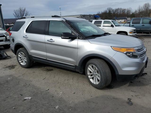 1FM5K8D87DGC66672 - 2013 FORD EXPLORER XLT SILVER photo 4