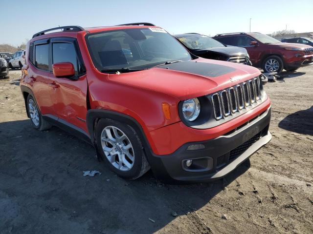 ZACCJABT9FPC21624 - 2015 JEEP RENEGADE LATITUDE RED photo 4