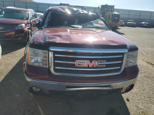 3GTP2VE77DG161765 - 2013 GMC SIERRA K1500 SLE MAROON photo 5