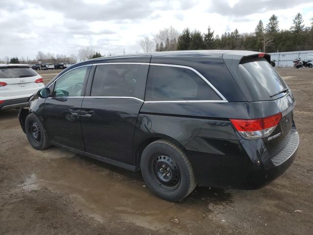 5FNRL5H26GB513055 - 2016 HONDA ODYSSEY LX BLACK photo 2