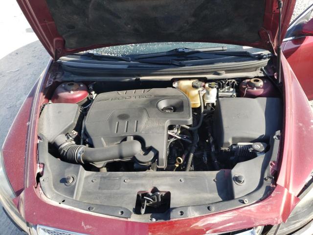 1G1ZE5E16BF241187 - 2011 CHEVROLET MALIBU LTZ ბურგუნდია ფოტო 11