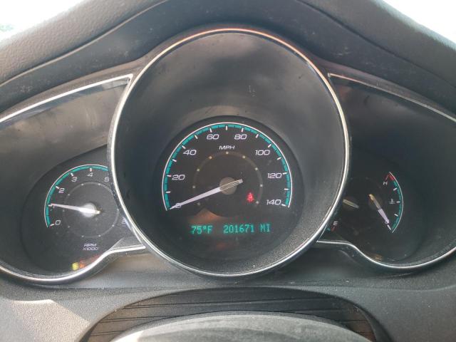 1G1ZE5E16BF241187 - 2011 CHEVROLET MALIBU LTZ ბურგუნდია ფოტო 9