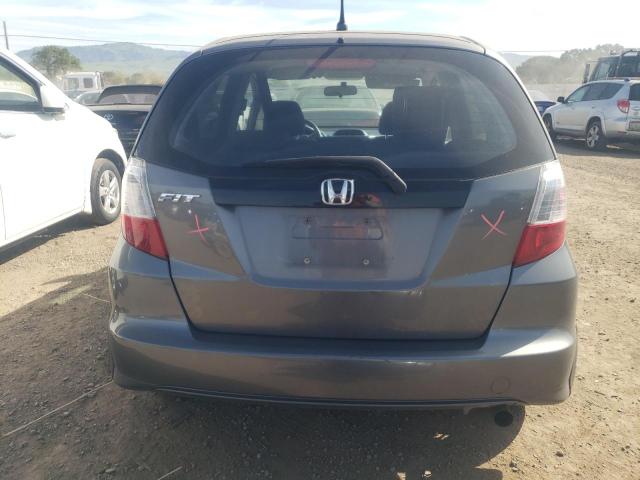 JHMGE8H32DC012506 - 2013 HONDA FIT GRAY photo 6