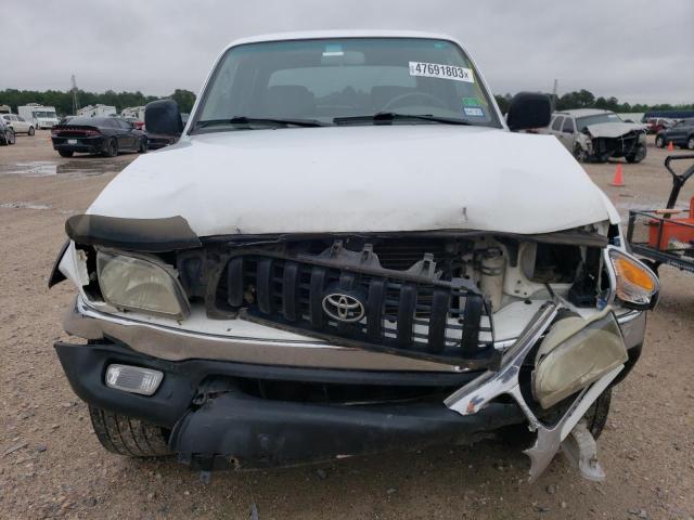 5TEGN92N81Z811141 - 2001 TOYOTA TACOMA DOUBLE CAB PRERUNNER WHITE photo 5