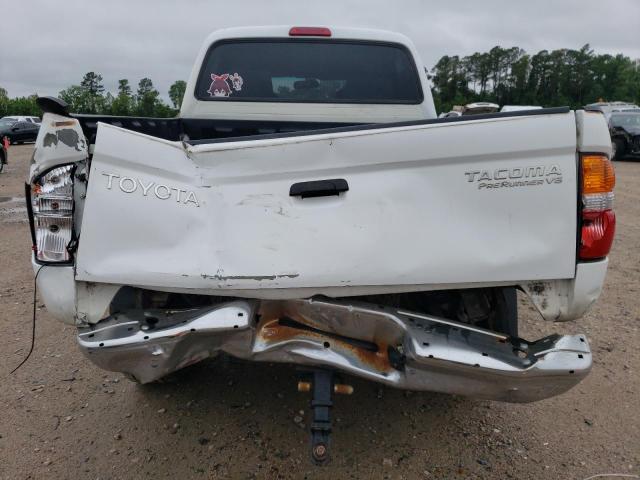 5TEGN92N81Z811141 - 2001 TOYOTA TACOMA DOUBLE CAB PRERUNNER WHITE photo 6