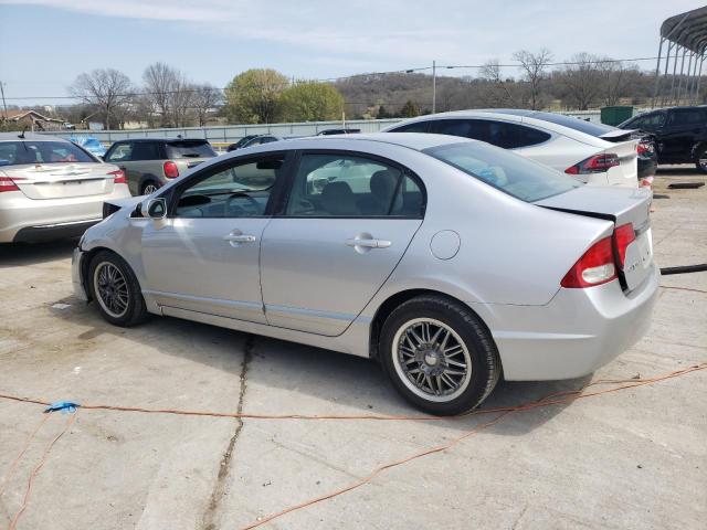 19XFA1F57BE022734 - 2011 HONDA CIVIC LX SILVER photo 2