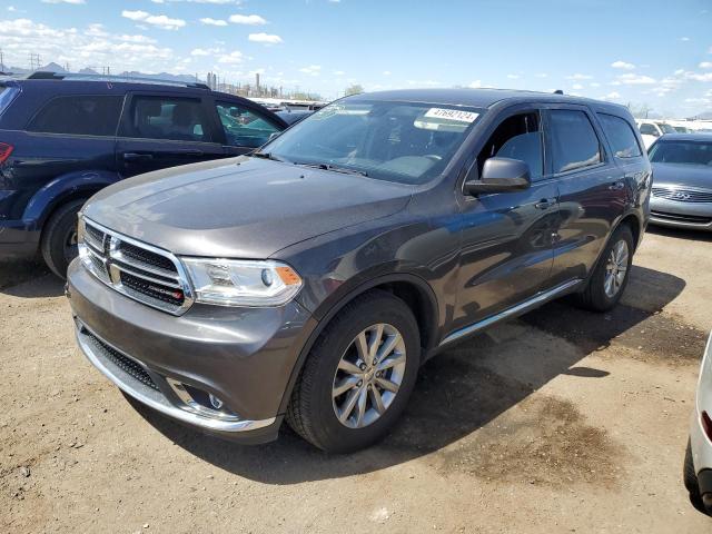 1C4RDHAG1JC290044 - 2018 DODGE DURANGO SXT CHARCOAL photo 1