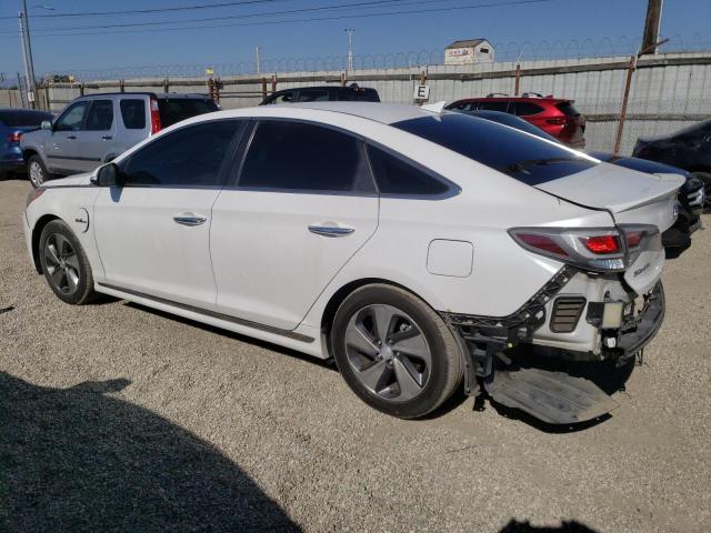 KMHE14L26GA026416 - 2016 HYUNDAI SONATA PLUG-IN HYBRID WHITE photo 2