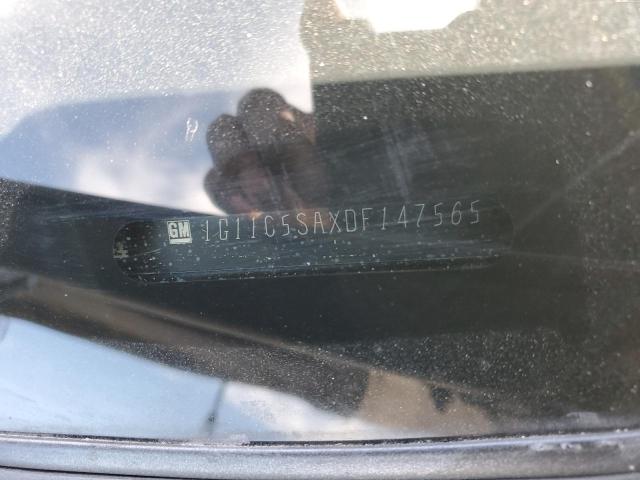 1G11C5SAXDF147565 - 2013 CHEVROLET MALIBU 1LT 蓝色 照片 12