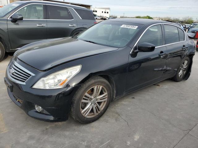 JN1CV6AP2CM936604 - 2012 INFINITI G37 BASE BLACK photo 1