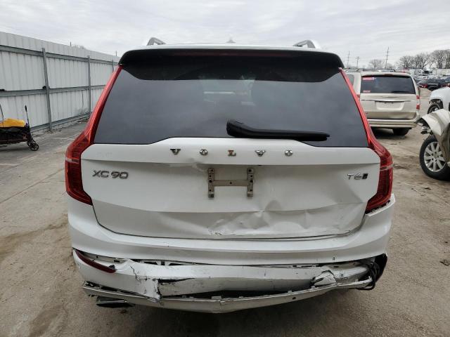 YV4A22PK2J1374913 - 2018 VOLVO XC90 T6 WHITE photo 6