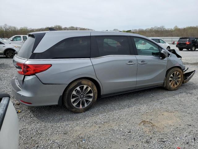 5FNRL6H64RB005565 - 2024 HONDA ODYSSEY EXL SILVER photo 3