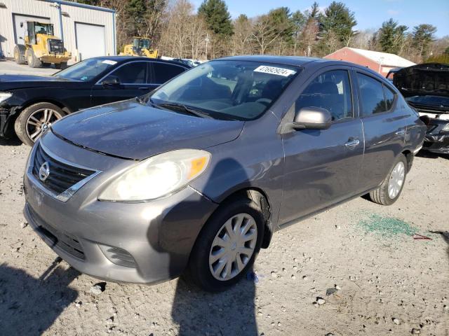 3N1CN7AP4CL883050 - 2012 NISSAN VERSA S GRAY photo 1