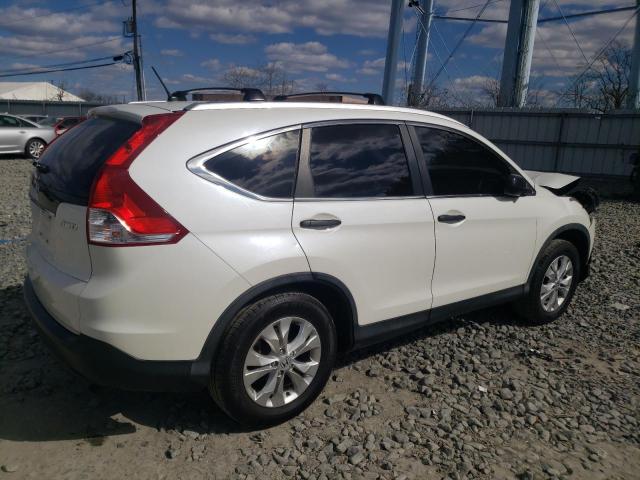 5J6RM4H36DL077701 - 2013 HONDA CR-V LX WHITE photo 3