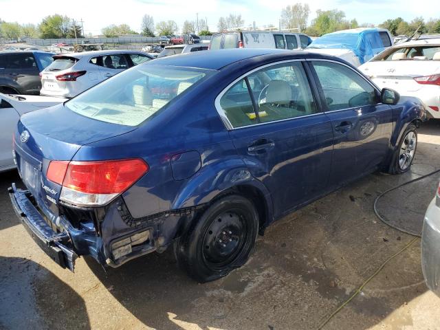 4S3BMBA6XB3231372 - 2011 SUBARU LEGACY 2.5I BLUE photo 3