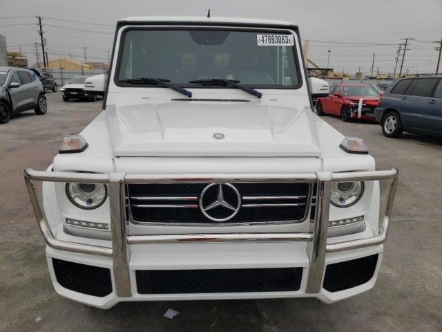 WDCYC3HF4EX221873 - 2014 MERCEDES-BENZ G 550 WHITE photo 5