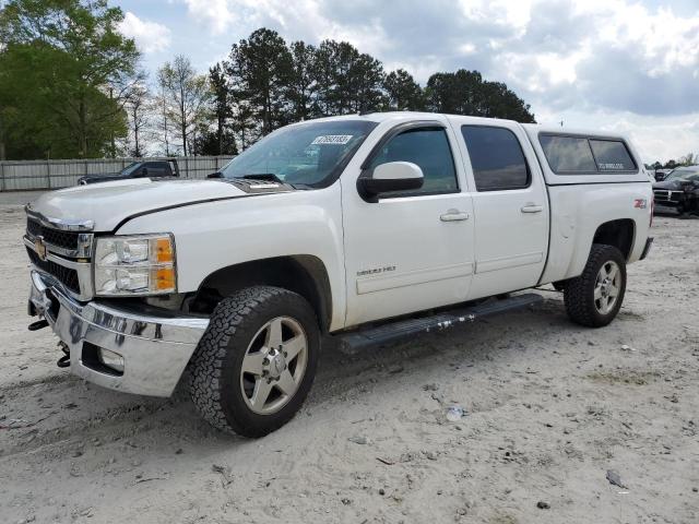 1GC1KYE82DF153946 - 2013 CHEVROLET SILVERADO K2500 HEAVY DUTY LTZ WHITE photo 1