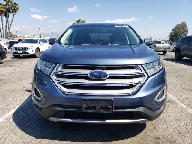 2FMPK4J93JBB95620 - 2018 FORD EDGE SEL BLUE photo 5