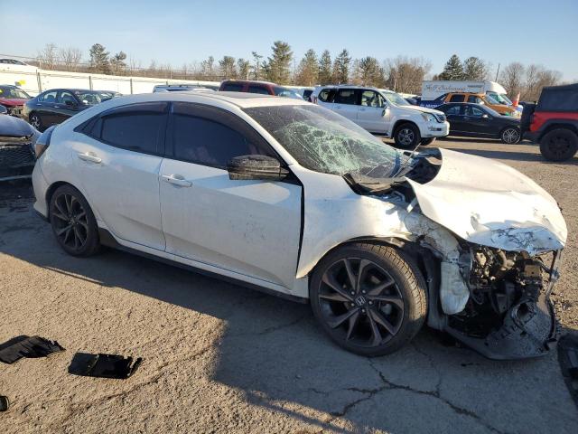 SHHFK7H97JU421537 - 2018 HONDA CIVIC SPORT TOURING WHITE photo 4