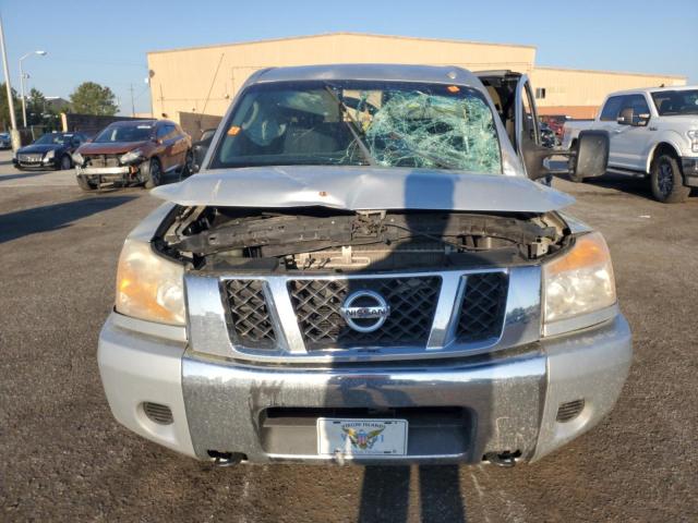 1N6BA06A09N300818 - 2009 NISSAN TITAN XE SILVER photo 5