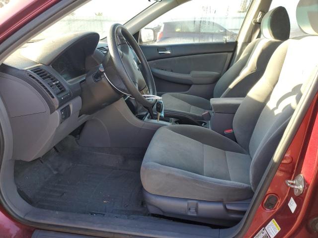 1HGCM566X4A011499 - 2004 HONDA ACCORD EX RED photo 7