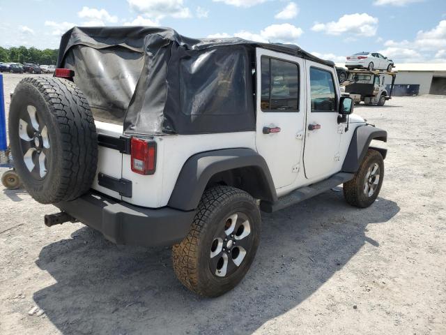 1J4BA5H13BL532659 - 2011 JEEP WRANGLER U SAHARA WHITE photo 3