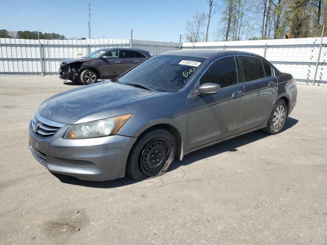 1HGCP2F36BA073734 - 2011 HONDA ACCORD LX GRAY photo 1