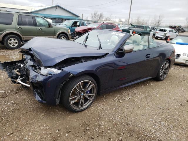 WBA63AT05NCH94955 - 2022 BMW M440XI BLUE photo 1