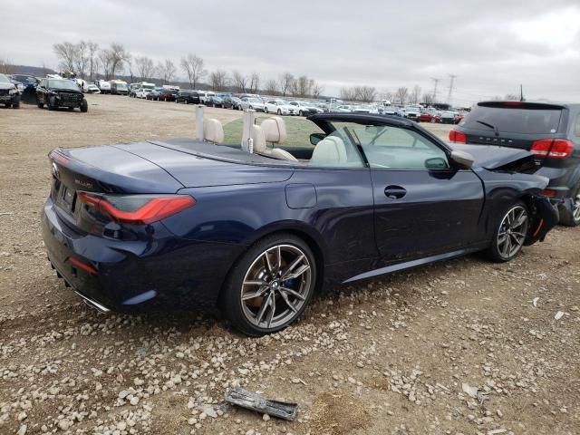 WBA63AT05NCH94955 - 2022 BMW M440XI BLUE photo 3