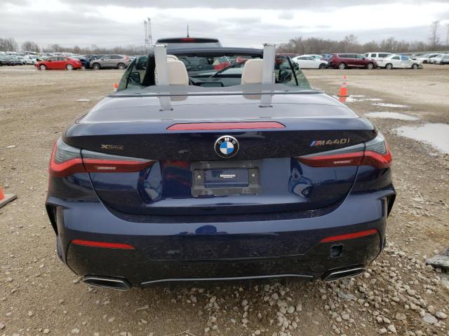 WBA63AT05NCH94955 - 2022 BMW M440XI BLUE photo 6