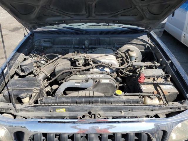 5TEGN92N12Z897068 - 2002 TOYOTA TACOMA DOUBLE CAB PRERUNNER BLACK photo 11