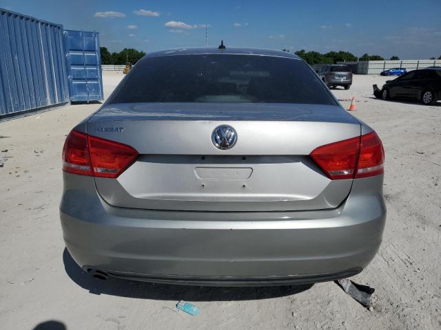 1VWAH7A36DC149397 - 2013 VOLKSWAGEN PASSAT S GRAY photo 6