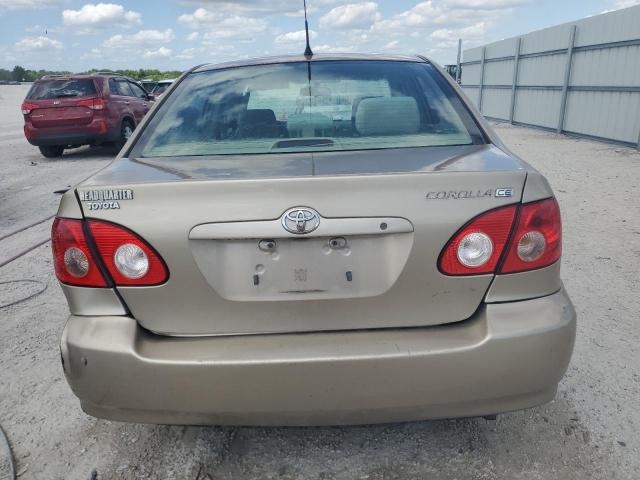 1NXBR32EX7Z801400 - 2007 TOYOTA COROLLA CE TAN photo 6