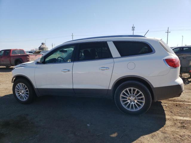 5GAKRBED6BJ416493 - 2011 BUICK ENCLAVE CXL WHITE photo 2
