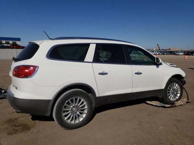 5GAKRBED6BJ416493 - 2011 BUICK ENCLAVE CXL WHITE photo 3