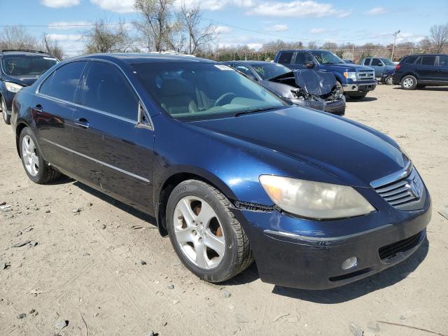 JH4KB16506C012523 - 2006 ACURA RL BLUE photo 4