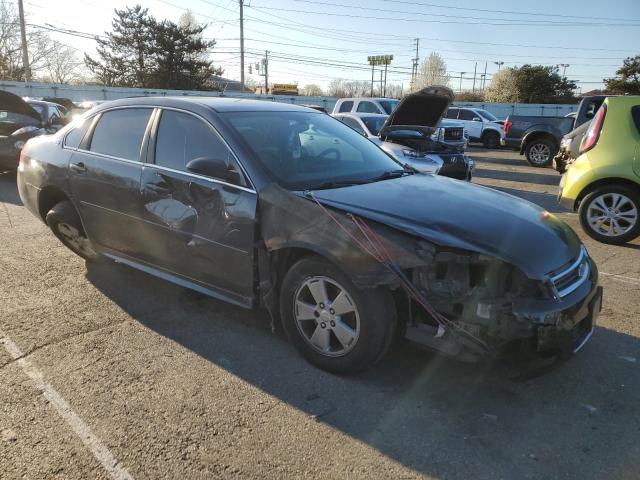 2G1WT57NX91270525 - 2009 CHEVROLET IMPALA 1LT BLACK photo 4