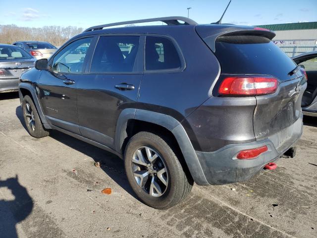 1C4PJMBS0FW618801 - 2015 JEEP CHEROKEE TRAILHAWK ნაცრისფერი ფოტო 2
