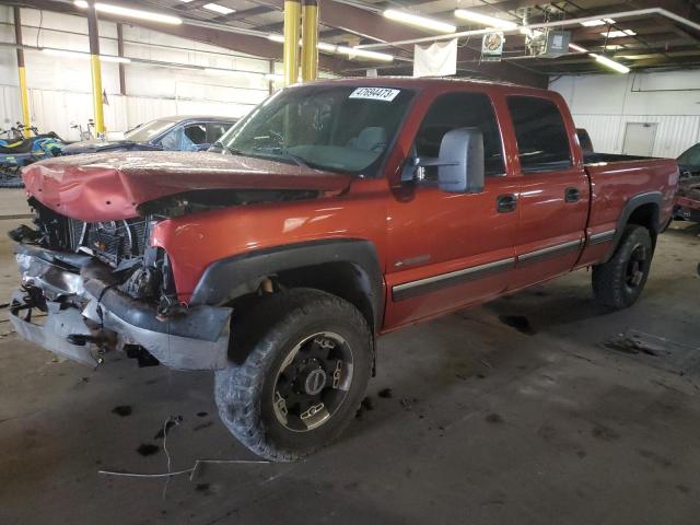 1GCGK13U61F176661 - 2001 CHEVROLET SILVERADO K1500 HEAVY DUTY ORANGE photo 1