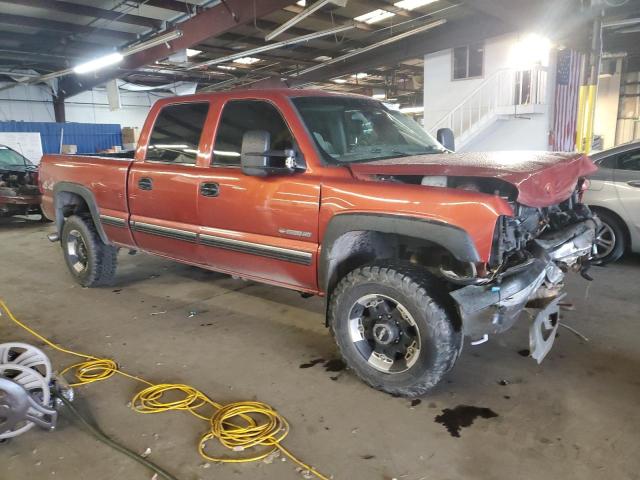 1GCGK13U61F176661 - 2001 CHEVROLET SILVERADO K1500 HEAVY DUTY ORANGE photo 4