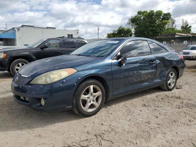 4T1CE38PX4U797658 - 2004 TOYOTA CAMRY SOLA SE BLUE photo 1