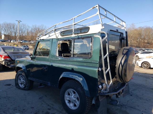 SALLDVAF7MA947940 - 1994 LAND ROVER DEFENDER 9 GREEN photo 2