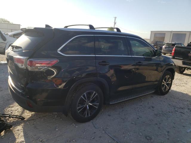 5TDJKRFH3GS502962 - 2016 TOYOTA HIGHLANDER XLE 黑色 照片 3