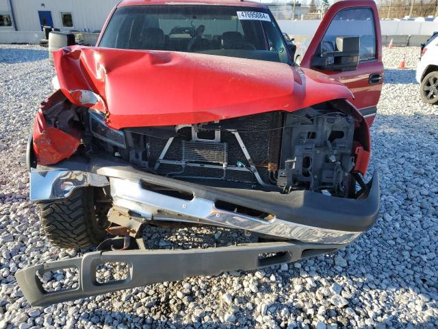 2GCEK13T451398109 - 2005 CHEVROLET SILVERADO K1500 RED photo 11