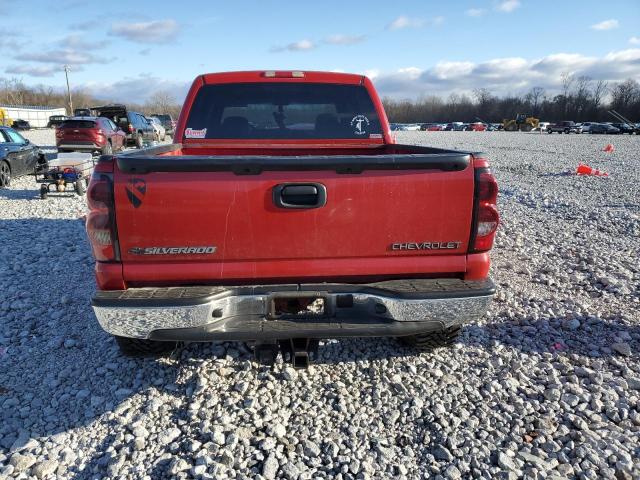 2GCEK13T451398109 - 2005 CHEVROLET SILVERADO K1500 RED photo 6