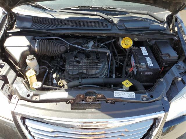 2C4RC1CG0FR547023 - 2015 CHRYSLER TOWN & COU TOURING L BLACK photo 12