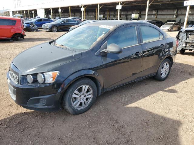 1G1JA5SH0C4155784 - 2012 CHEVROLET SONIC LS BLACK photo 1