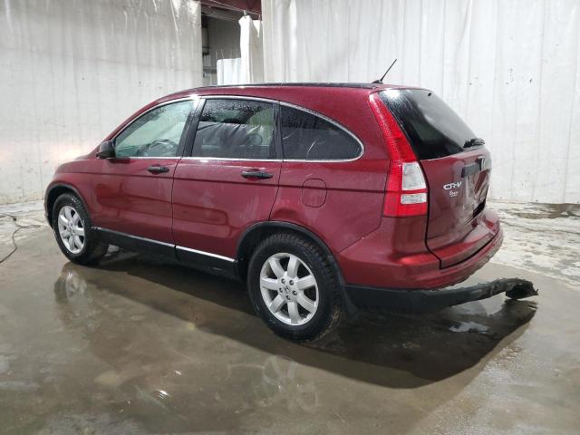 5J6RE4H48BL122978 - 2011 HONDA CR-V SE BURGUNDY photo 2